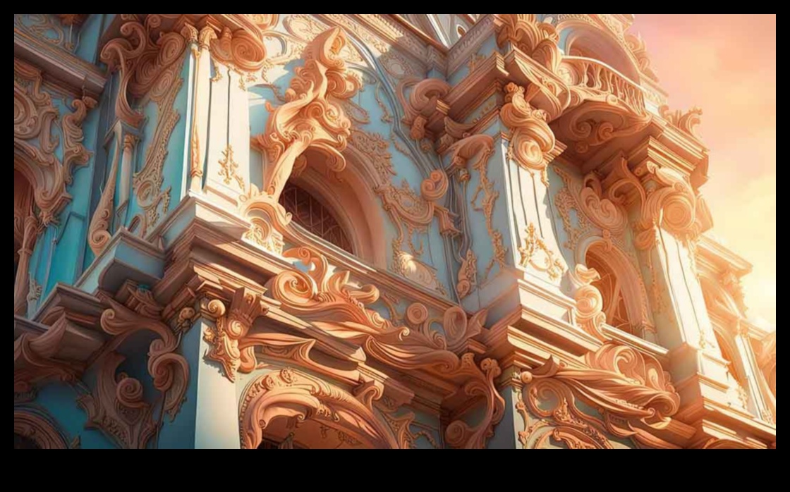 Rococo Rocailles: Motive de scoici în ornamente artistice