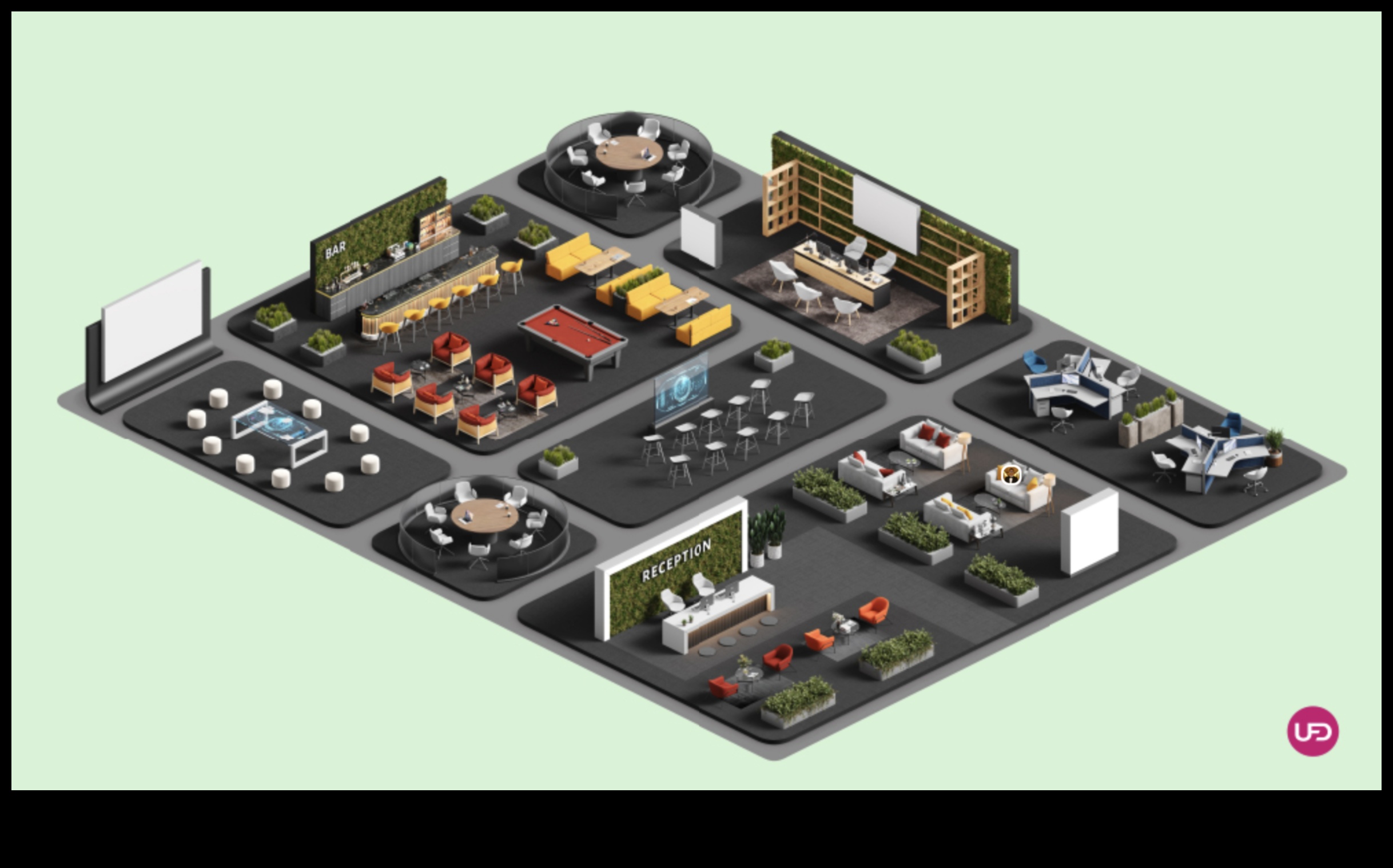 Îmbrățișarea viitorului Revoluționarea spațiilor de lucru cu dispozitivele electronice de birou de nouă generație 5 Revoluționarea spațiilor de lucru: tehnologii de ultimă generație în electronicele de birou