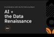 Data Renaissance: redescoperirea artei de a crea soluții analitice