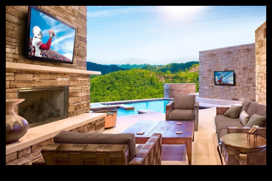 Outdoor Oasis: televizoare rezistente la intemperii pentru divertisment în aer liber